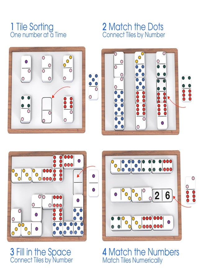 Keeping Busy Match The Dots Dominos Activity Kits for Dementia Patients | Dementia Activities for Seniors Alzheimers Products for Elderly Gifts | Memory Games for Adults Gifts for Elderly Men & Women - Image 4